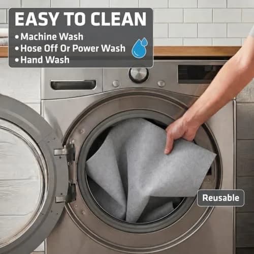 Drymate Washable Pee Pads for Dogs (29x36 Inch, 2-Pack) | Absorbent, Waterproof, Slip-Resistant Pet Training Mats thumbnail 8