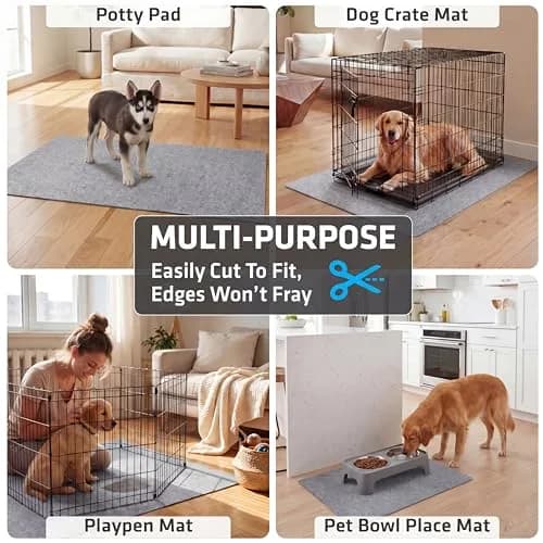 Drymate Washable Pee Pads for Dogs (29x36 Inch, 2-Pack) | Absorbent, Waterproof, Slip-Resistant Pet Training Mats thumbnail 9