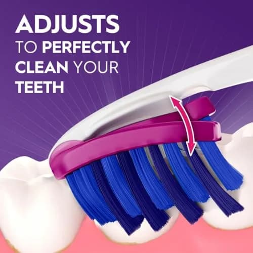 Oral-B 3D White Deep Stain Remover Toothbrushes 6 Count | Removes 90% Surface Stains, Whitens Teeth, Gentle on Gums thumbnail 5