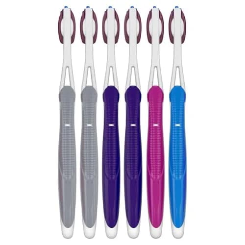 Oral-B 3D White Deep Stain Remover Toothbrushes 6 Count | Removes 90% Surface Stains, Whitens Teeth, Gentle on Gums thumbnail 9