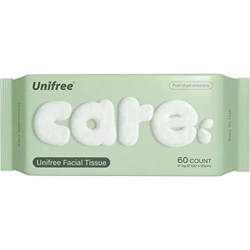 UNIFREE Facial Tissues I Dry Wipes I Makeup Remover 480 Sheets | Biodegradable, Soft & Strong thumbnail 6