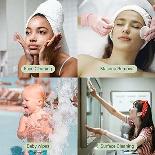 UNIFREE Facial Tissues I Dry Wipes I Makeup Remover 480 Sheets | Biodegradable, Soft & Strong thumbnail 7