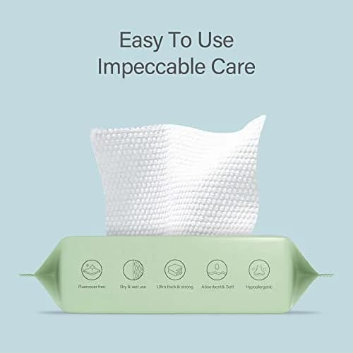 UNIFREE Facial Tissues I Dry Wipes I Makeup Remover 480 Sheets | Biodegradable, Soft & Strong thumbnail 2