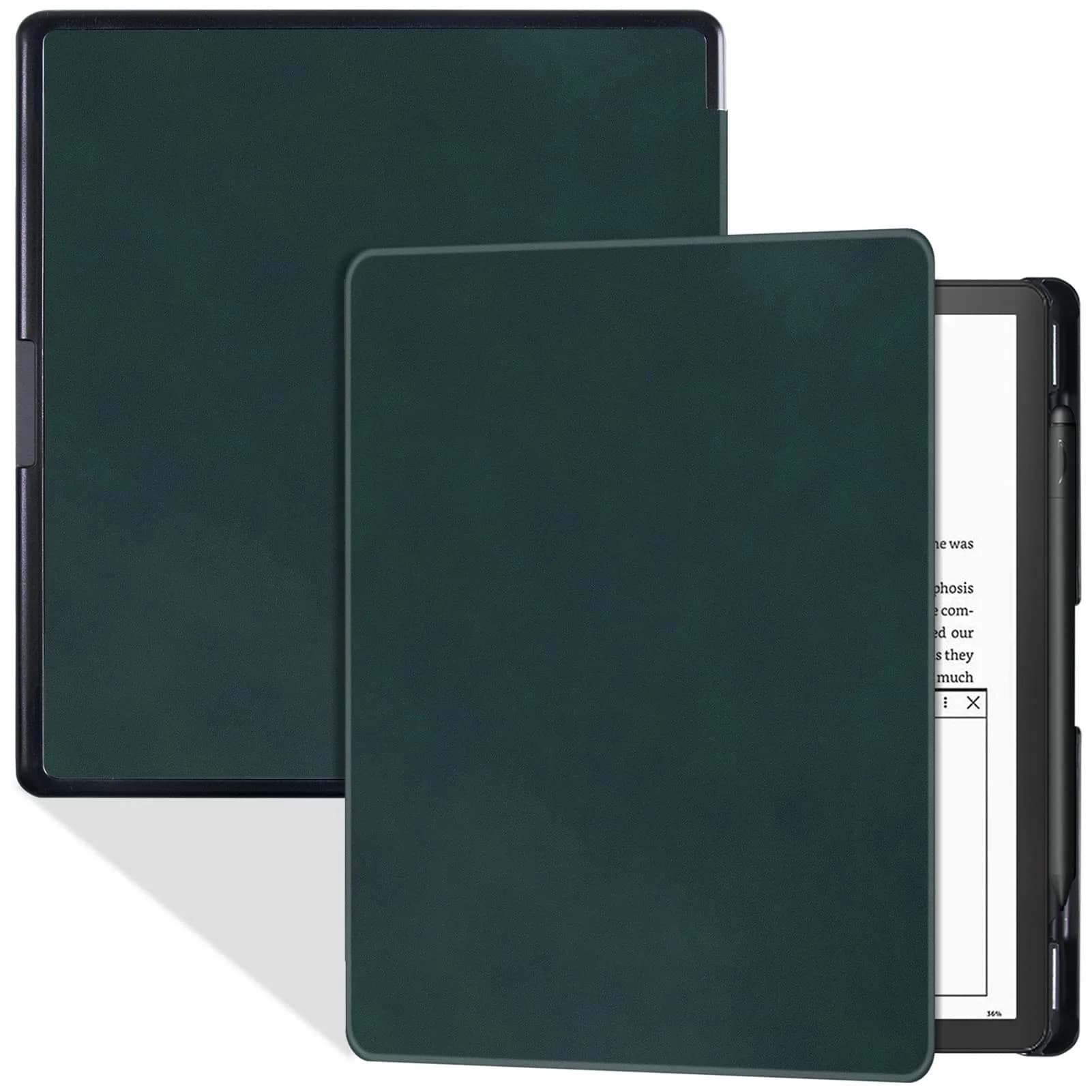 BOZHUORUI Case for 10.2" Kindle Scribe 2022/2024 | Slim Durable Cover with Pen Slot