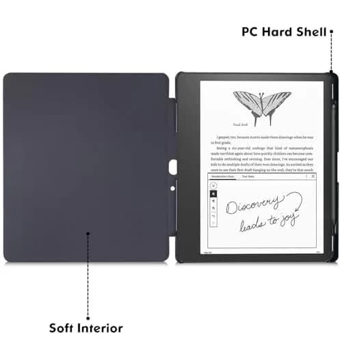 BOZHUORUI Case for 10.2" Kindle Scribe 2022/2024 | Slim Durable Cover with Pen Slot thumbnail 4