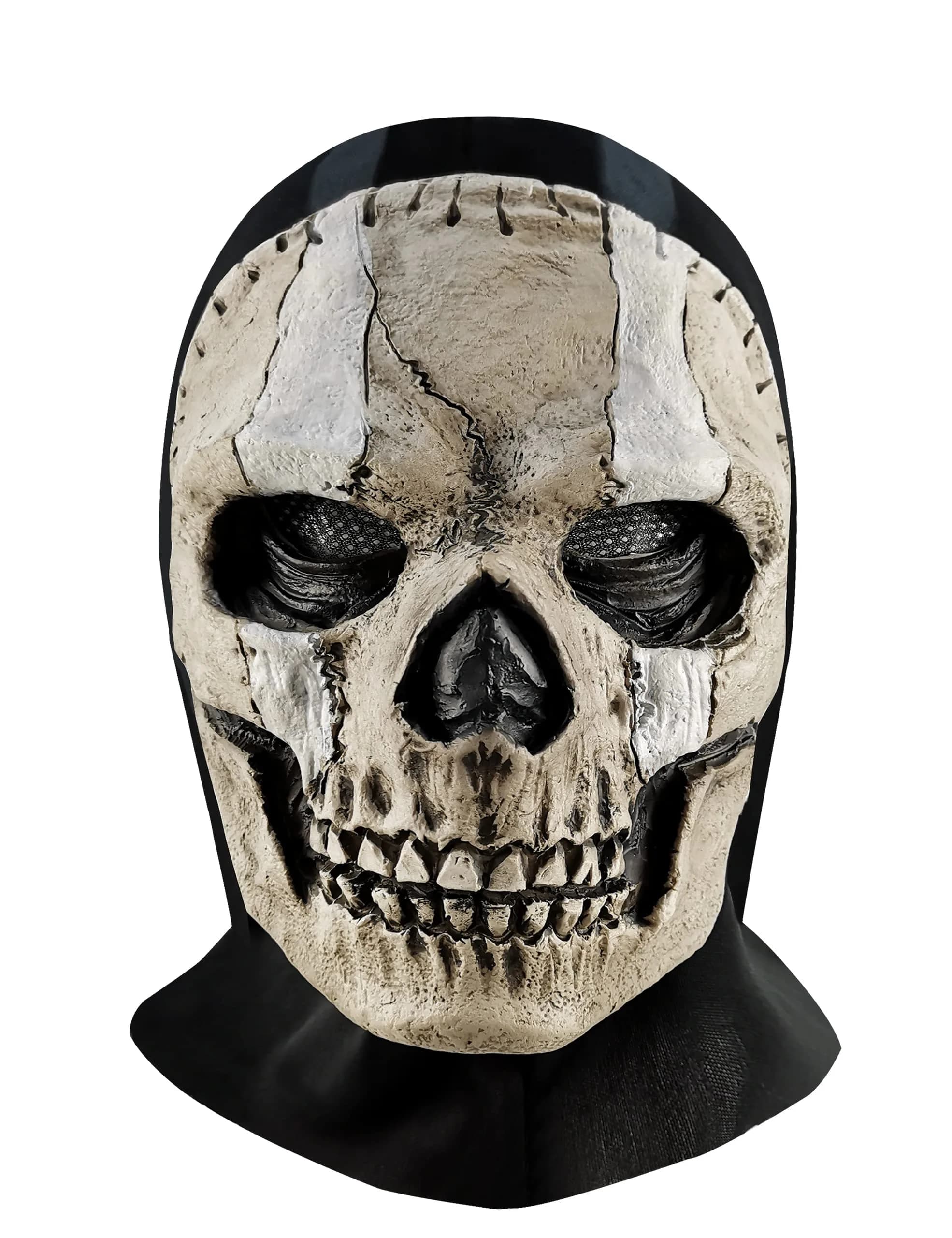 Masfrida Ghost Skull Full Face Mask | Unisex, Polyester, Latex, One Size - view 2
