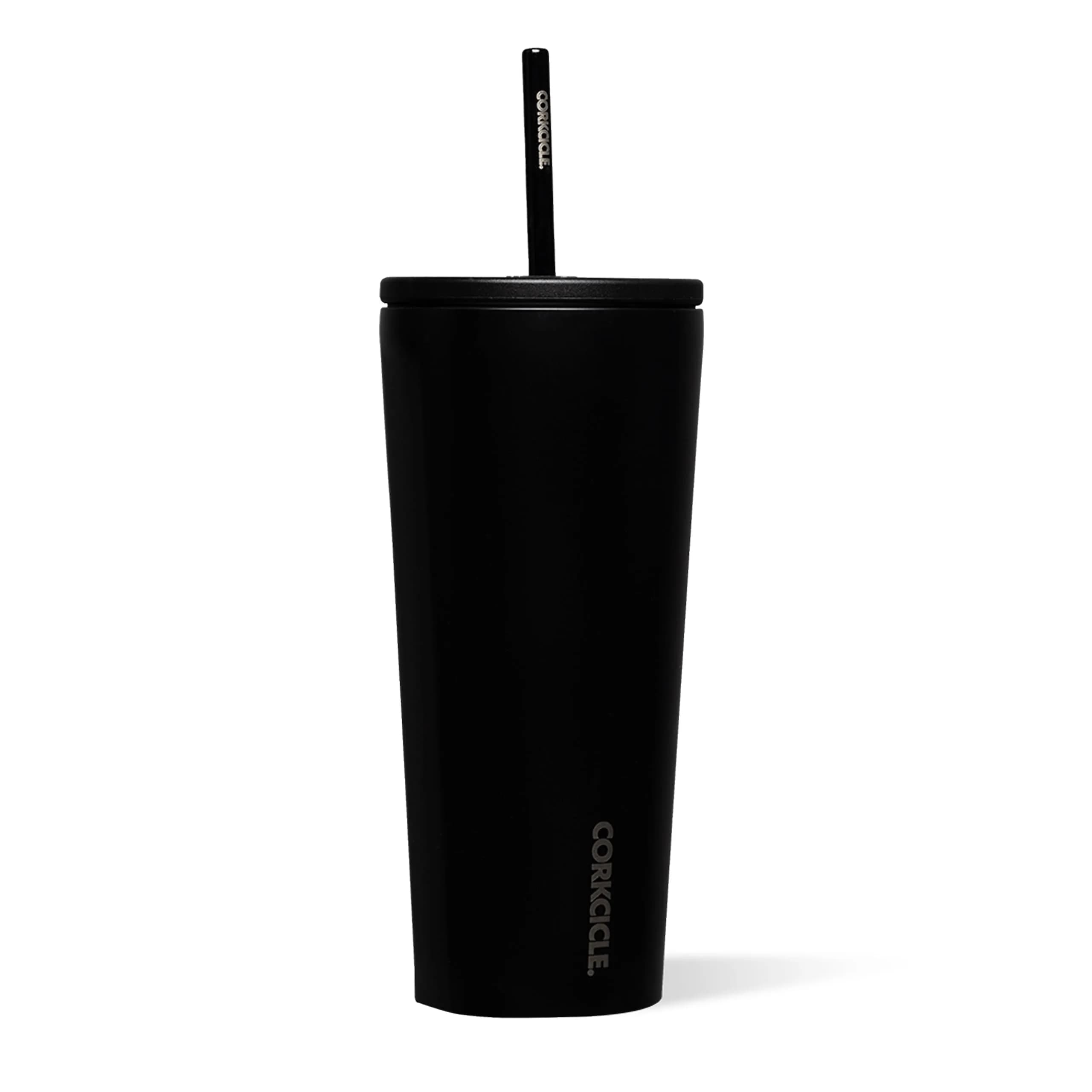 Corkcicle Cold Cup 24 oz Triple Insulated | Matte Black, Reusable Stainless Steel, Travel-Friendly