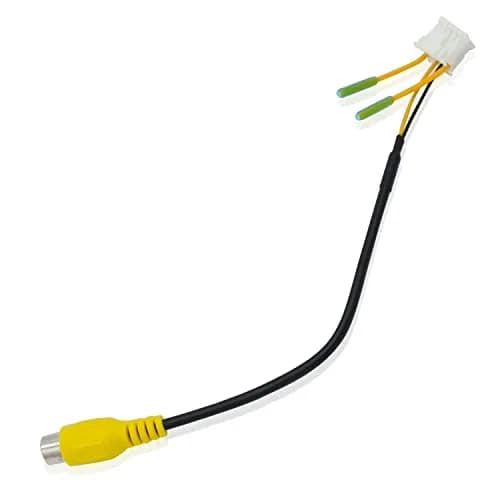 Fiegromech 10Pin Android Car Stereo RCA Plug Harness 18.5 cm (7.28 inches) | Plug and Play Backup Camera Adapter thumbnail 6