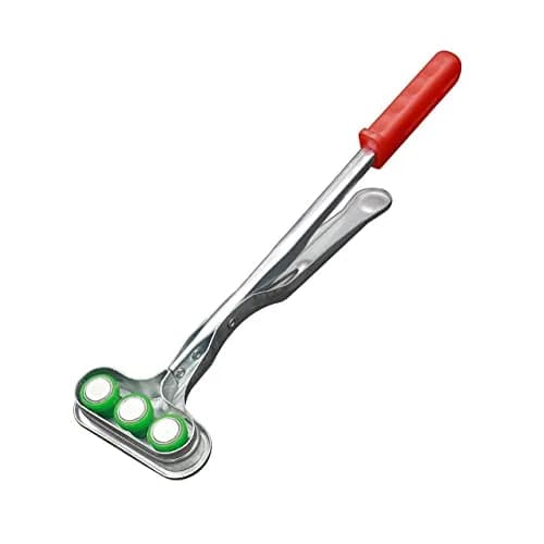 Burnur Magnetic Pickup Tool 18lb Capacity with Release Handle | 201g Lightweight Handheld Magnet thumbnail 1