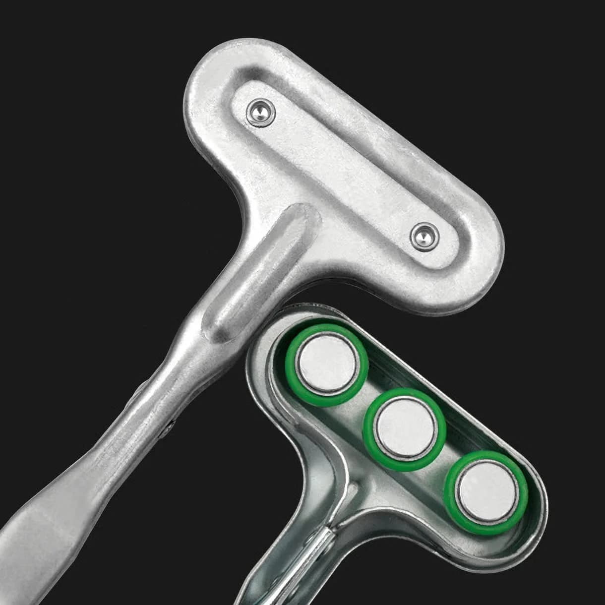 Burnur Magnetic Pickup Tool 18lb Capacity with Release Handle | 201g Lightweight Handheld Magnet - view 3