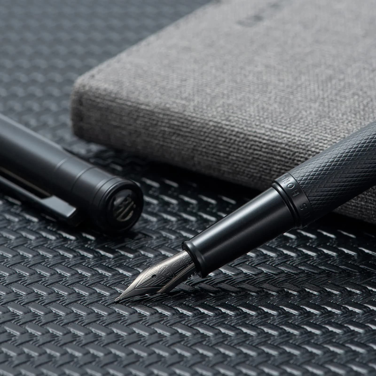 Asvine Black Forest Fountain Pen Blade Nib 13.8cm (5.43in) | Smooth Ink Flow for Calligraphy - view 9