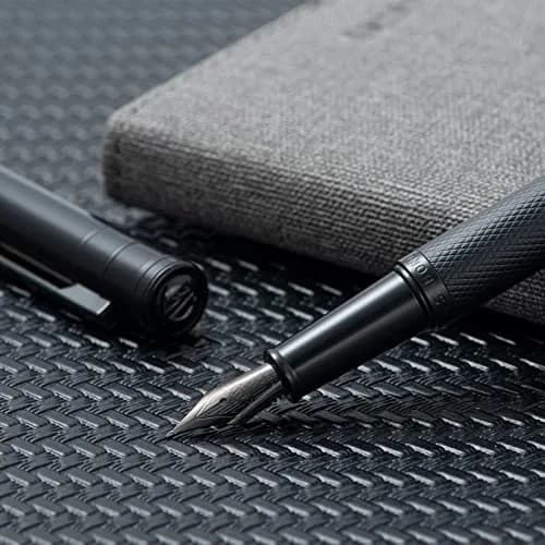 Asvine Black Forest Fountain Pen Blade Nib 13.8cm (5.43in) | Smooth Ink Flow for Calligraphy thumbnail 9