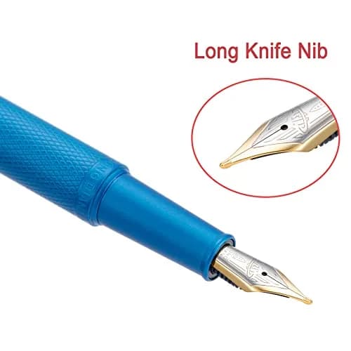 Asvine Hongdian 1851 Fountain Pen Blade Nib 13.8cm (5.4in) | Smooth Ink Flow for Daily Writing thumbnail 2