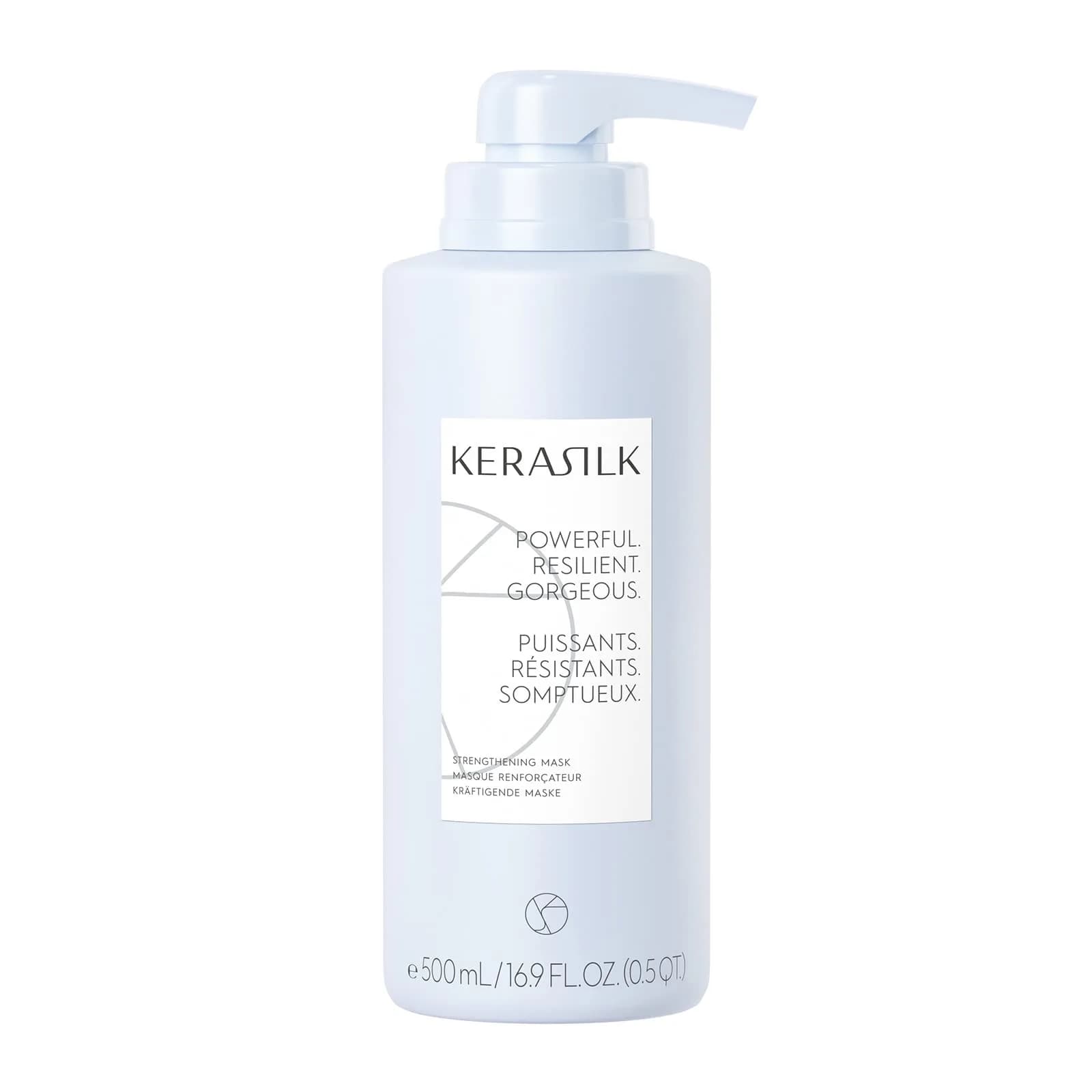 Kerasilk Strengthening Hair Mask 500ml | Deep Hydration & Breakage Prevention for Fine Hair