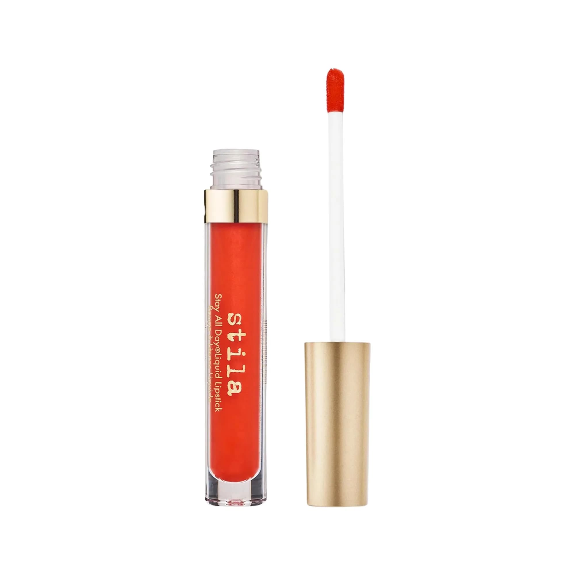 stila Stay All Day Liquid Lipstick Miele Shimmer | Long-Lasting Matte Lip Color (0.1 Fl Oz) — Sheer Fragola
