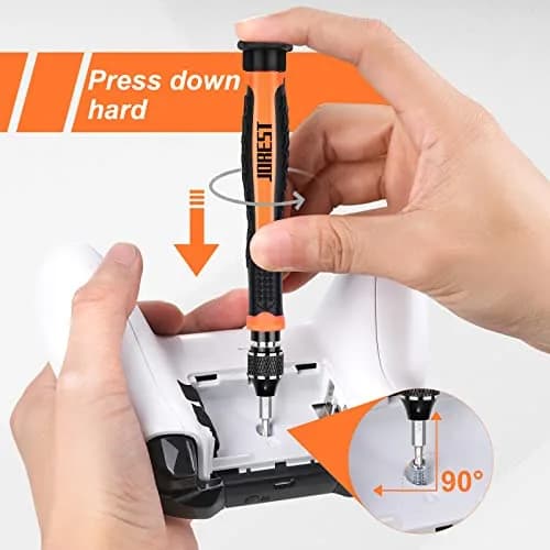 Jorest 24-Piece Precision Screwdriver Set with Torx T5 T6 T8 T9, Y00, P5 | Multi-Bit Repair Tool Kit for Electronics & Gadgets thumbnail 8