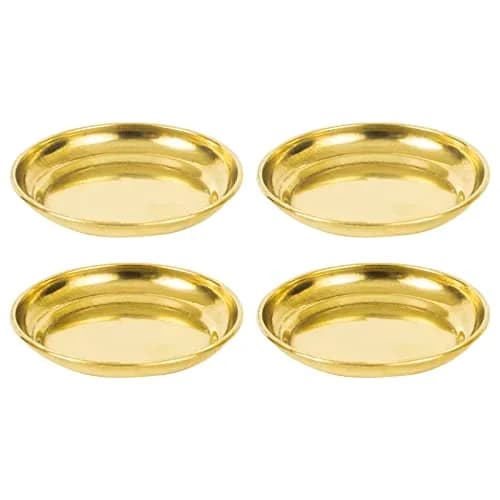 Spillbox Traditional Brass Diya for Puja | Elegant Handcrafted Oil Lamp for Home Temple Decor thumbnail 4
