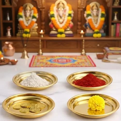 Spillbox Traditional Brass Diya for Puja | Elegant Handcrafted Oil Lamp for Home Temple Decor thumbnail 6