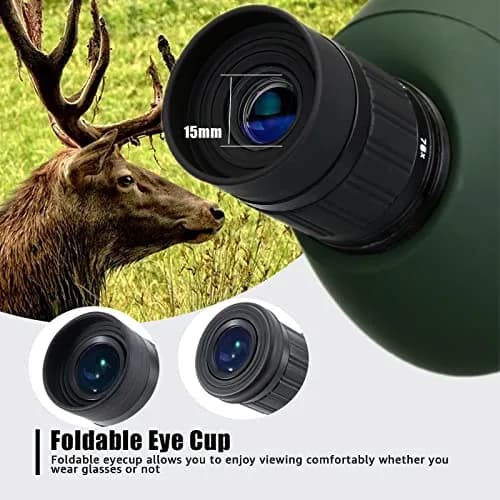 SVBONY SV28 Spotting Scope 25-75x70mm | Stable Aluminum Tripod & Phone Adapter thumbnail 8
