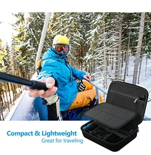 JSVER Hard Case for GoPro Cameras 262*180*70mm | Shockproof & Splashproof Travel Organizer thumbnail 7