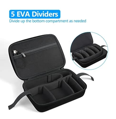 JSVER Hard Case for GoPro Cameras 262*180*70mm | Shockproof & Splashproof Travel Organizer thumbnail 3