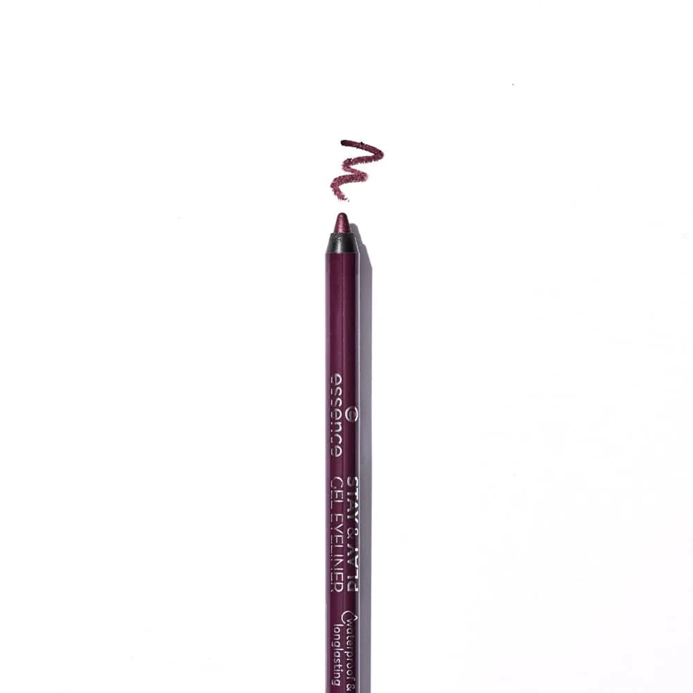 Essence Stay & Play Gel Eyeliner Pencil 0.2 Fl Oz | Waterproof, Long-Lasting, Vegan