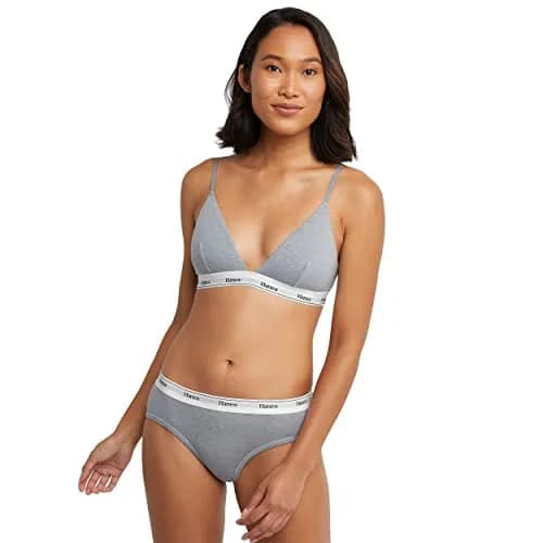 Hanes Originals Women's Hipster Panties 6-Pack | Cotton-Blend, Moisture-Wicking, Tagless Fit thumbnail 2