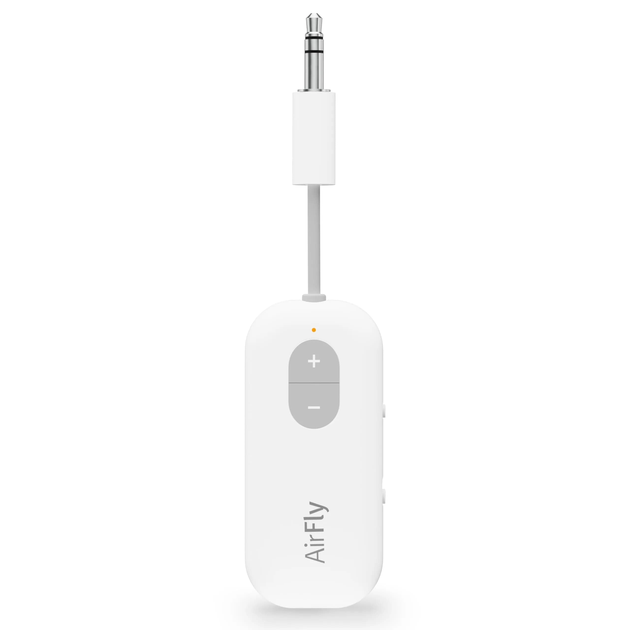 Twelve South AirFly SE Bluetooth Wireless Audio Transmitter Adapter White | Connect AirPods to Airplanes & Gym Equipment