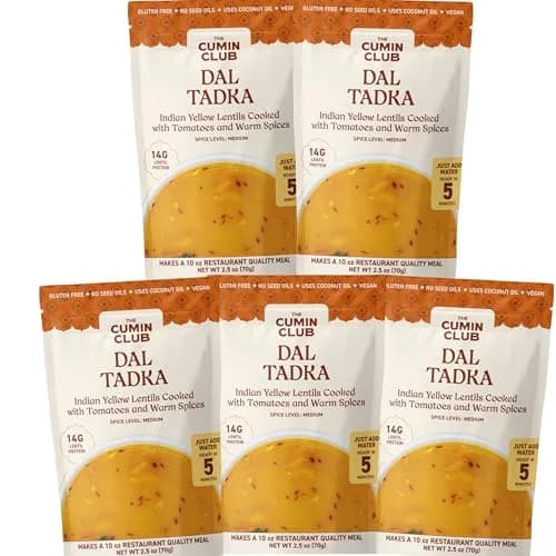 the cumin club Dal Tadka (Yellow Lentil) | Authentic Indian Meal, Vegetarian & Gluten-Free thumbnail 1