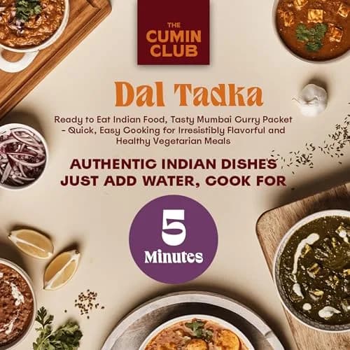 the cumin club Dal Tadka (Yellow Lentil) | Authentic Indian Meal, Vegetarian & Gluten-Free thumbnail 2