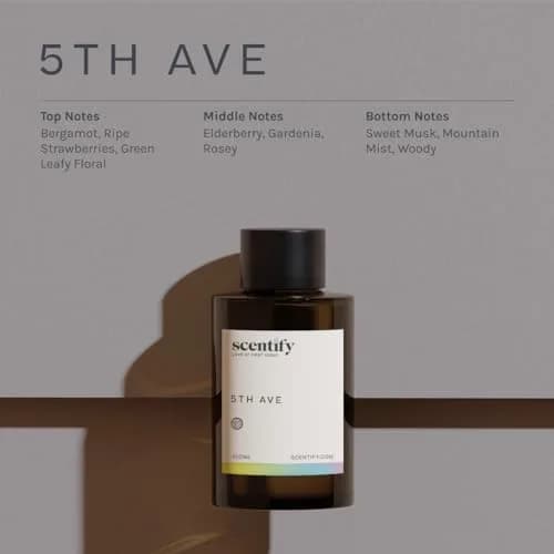 Scentify 5th Ave Aroma Oil Refill 100ml | Luxurious Diffuser Fragrance for Relaxation thumbnail 3