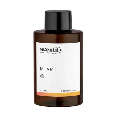 Scentify Miami Aroma Oil Refill 100ml | Luxurious Diffuser Oil with Cashmere & Coconut Notes thumbnail 2
