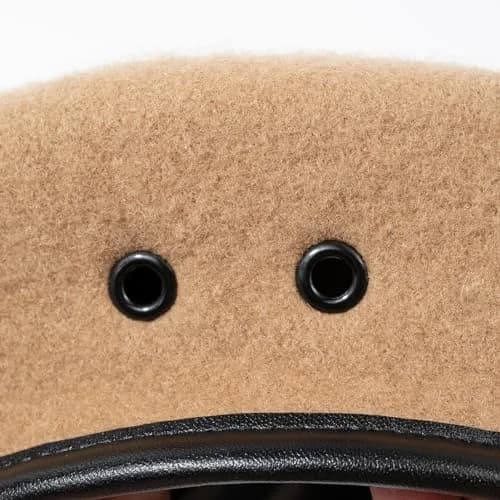 Gajaous British Military Beret Navy Blue | 100% Wool, Adjustable Fit, Leather Sweatband thumbnail 9