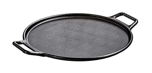Lodge 14 Inch Seasoned Cast Iron Pizza Pan & ScraperPK 2-Pack | Oven-Safe, Nonstick, Durable thumbnail 2