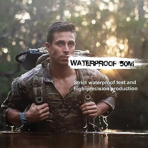 NORTH EDGE Digital-Watch Sports Watch - Large Face Waterproof with Stopwatch Alarm EL Back Light thumbnail 3