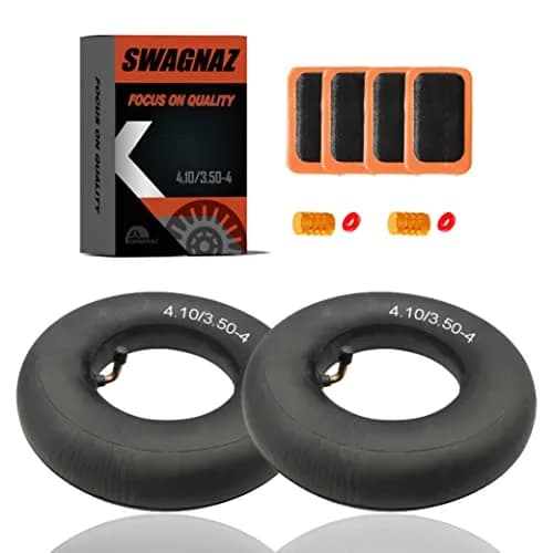 Swagnaz 4.10/3.50-4 Inner Tube | 2-Pack, 10-inch Diameter, 4.1-inch Width thumbnail 8