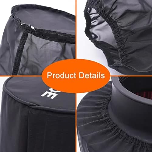 RIAYOOE Performance Air Filter Cover Sock XL — Dust & Water Protection for High Flow Intake thumbnail 6