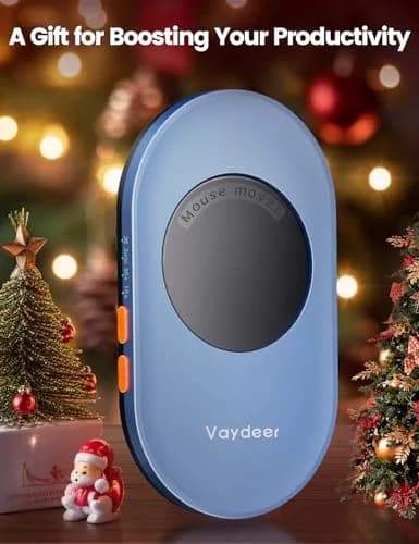 Vaydeer Air 3 Mouse Jiggler with Adjustable Timer, Dark Blue | Keeps Computer Active thumbnail 9