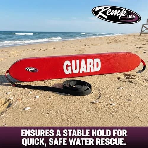 Kemp USA 40-inch Training and Water Safety Tube Red High Visibility | Professional Aquatic Instruction Accessory thumbnail 5