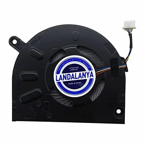 LANDALANYA Laptop CPU Cooling Fan for Lenovo Yoga 6 13ARE05 13ALC6 | 5V 2.5W Metal & Plastic thumbnail 1