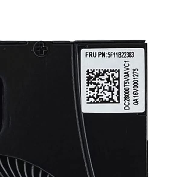 LANDALANYA Laptop CPU Cooling Fan for Lenovo Yoga 6 13ARE05 13ALC6 | 5V 2.5W Metal & Plastic thumbnail 3