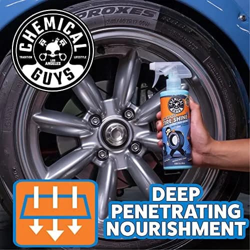 Chemical Guys Sprayable Leather Cleaner and Conditioner + Tire Kicker Shine 16 fl oz (473ml) | USA Import for Auto & Home thumbnail 6