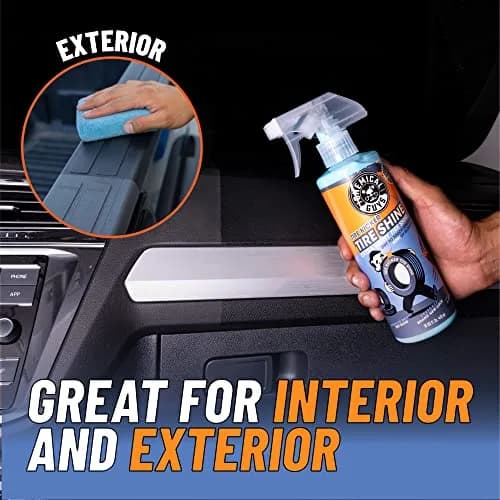 Chemical Guys Sprayable Leather Cleaner and Conditioner + Tire Kicker Shine 16 fl oz (473ml) | USA Import for Auto & Home thumbnail 7