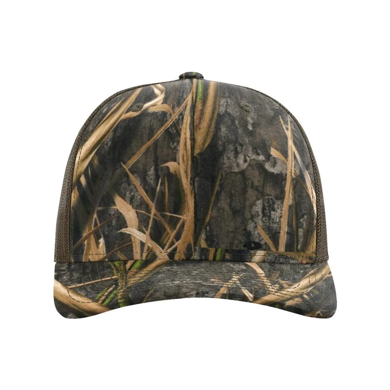 Richardson 112P Trucker Baseball Cap - Mossy Oak Habitat/Brown, One Size - view 3