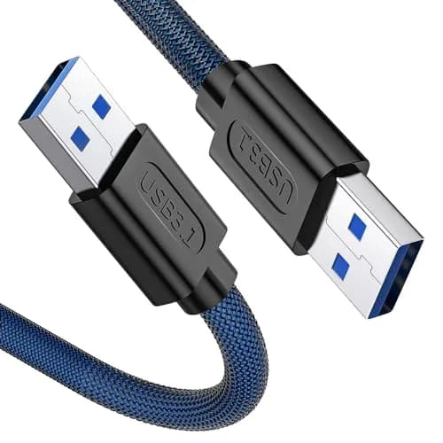 ANDTOBO USB 3.0 A to A Male Cable 6.6 FT | High-Speed Data & Charging (70-120 chars) thumbnail 1