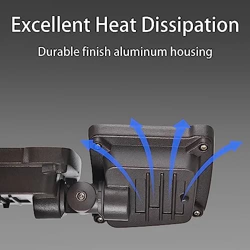 AWSENS Upgraded 3 Head LED Security Light with Motion Sensor 3800LM 40W 5000K | Bronze thumbnail 8
