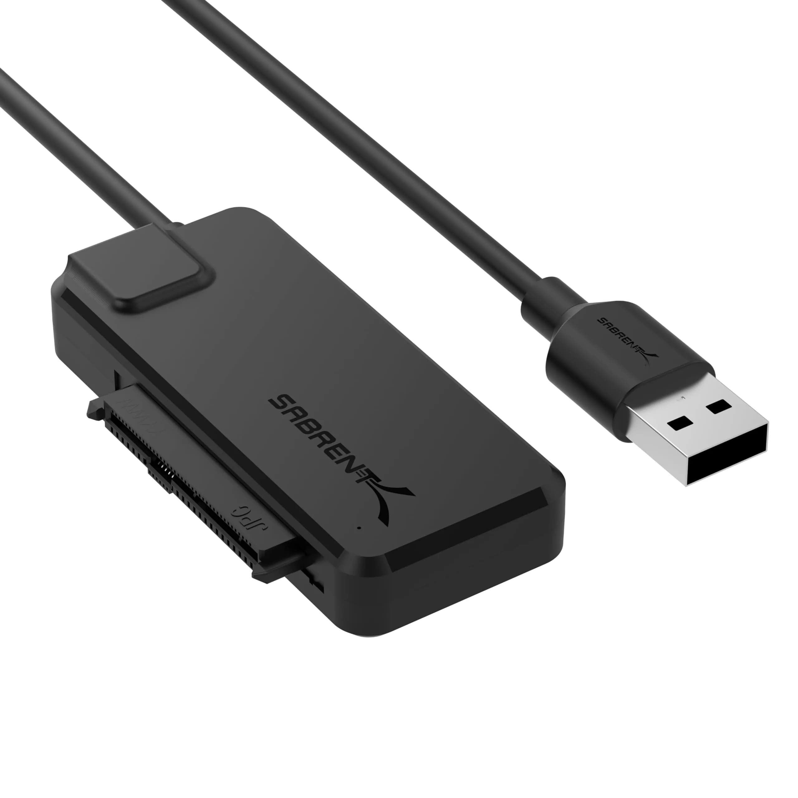 Sabrent USB 3.2 Type-A to SATA/U.2 SSD Adapter Cable (EC-U2SA) 40.6 cm (16 in) | 10Gbps Data Transfer — 2.5/3.5" SATA/U.2 SSD Adpater