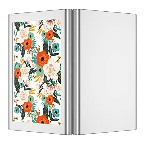 Rimilak Metal Credit Card Holder, Mini Credit Card Wallet, Colorful Flower | RFID Blocking Slim Metal Hard Case for Women Men thumbnail 5