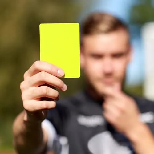 Toyvian Referee Cards: 10 Pcs PVC Soccer Referee Kit - Lightweight and Compact - Red Yellow Judge Cards for Sports Game Competition Soccer Volleyball Baseball thumbnail 8