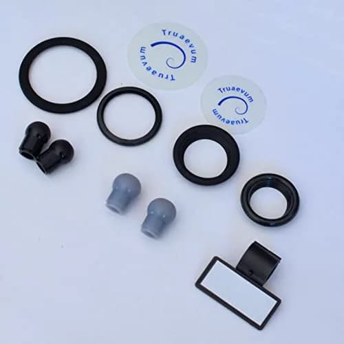Truaevum Black Stethoscope Tubing Kit for Standard Edition 5mm Binaural | Dual Channel Acoustic Transmission thumbnail 3